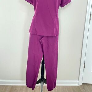 Figs Women's Deep Purple Venice Slim Jogger Pants